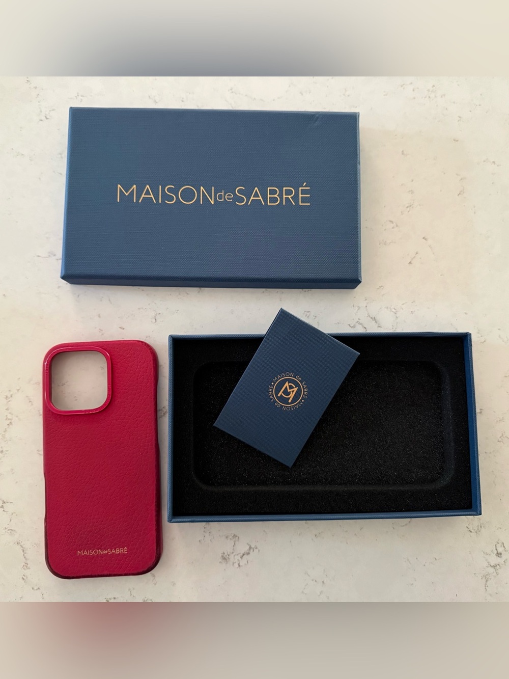 Maison de Sabre iPhone case 16 pro